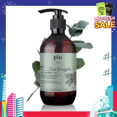PLU Therapy  Bodywash Basil Eucalyptus 500g