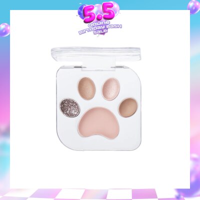 MILLEFEE - Meow Paw Eyeshadow Palette 04 Moody 1s (Expiry: Dec`2026)