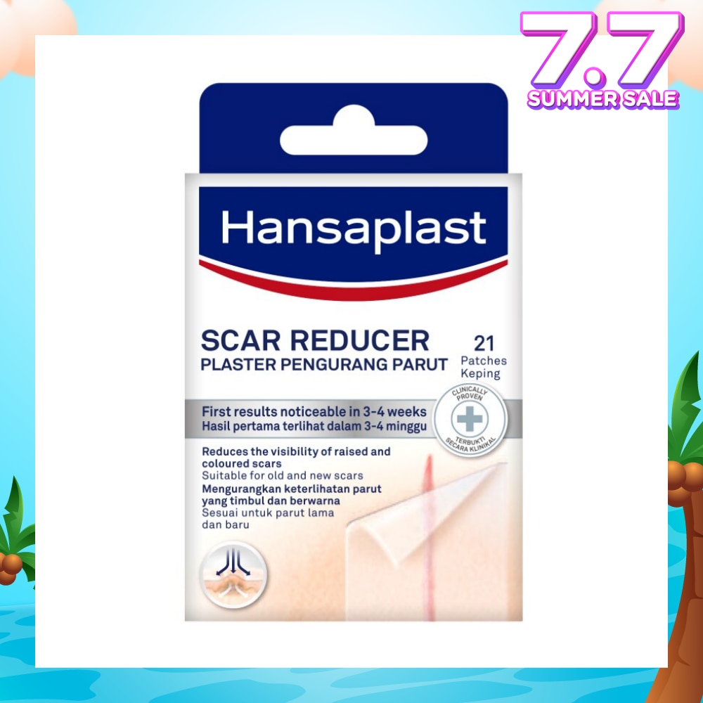Transparent Scar Reducer Plaster (Suitable For Old & New Scars) 21s