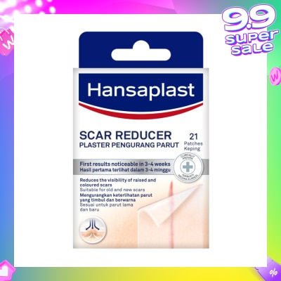 HANSAPLAST Transparent Scar Reducer Plaster (Suitable For Old & New Scars) 21s