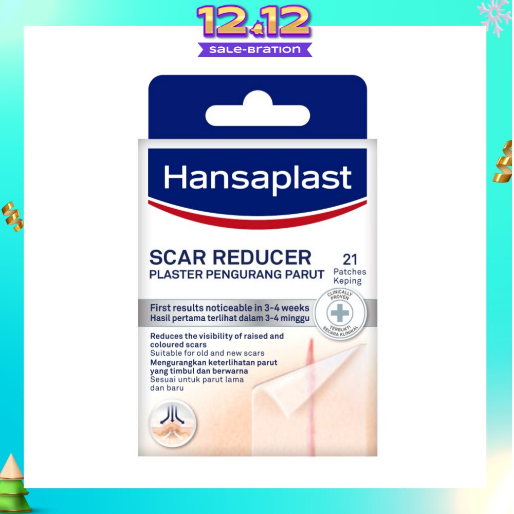 Transparent Scar Reducer Plaster (Suitable For Old & New Scars) 21s