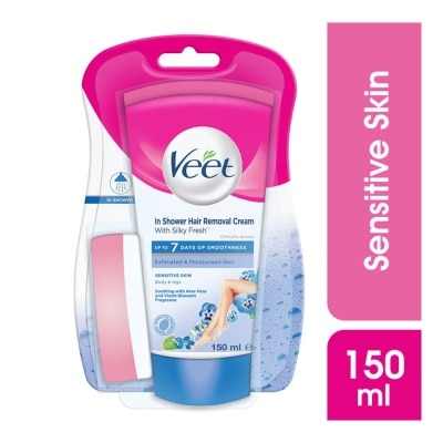 VEET In-shower Hair Removal Cream Sensitive Skin 150g