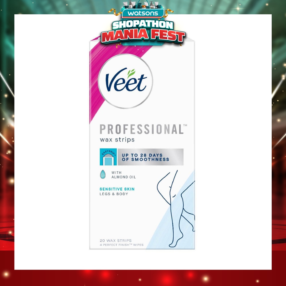 Hair Removal Wax Strips Sensitive Skin 20s