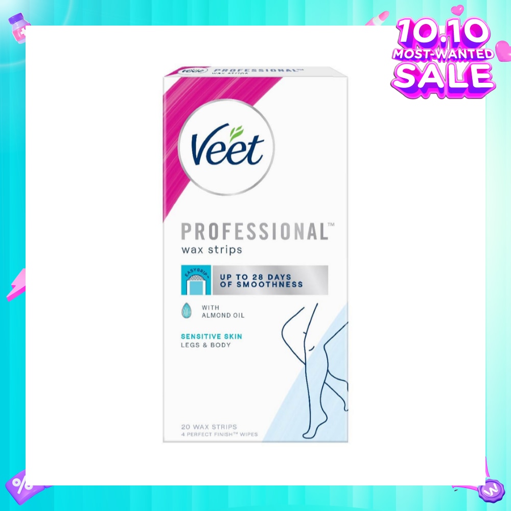 Hair Removal Wax Strips Sensitive Skin 20s
