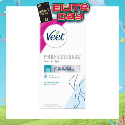 VEET - Hair Removal Wax Strips Sensitive Skin 20s