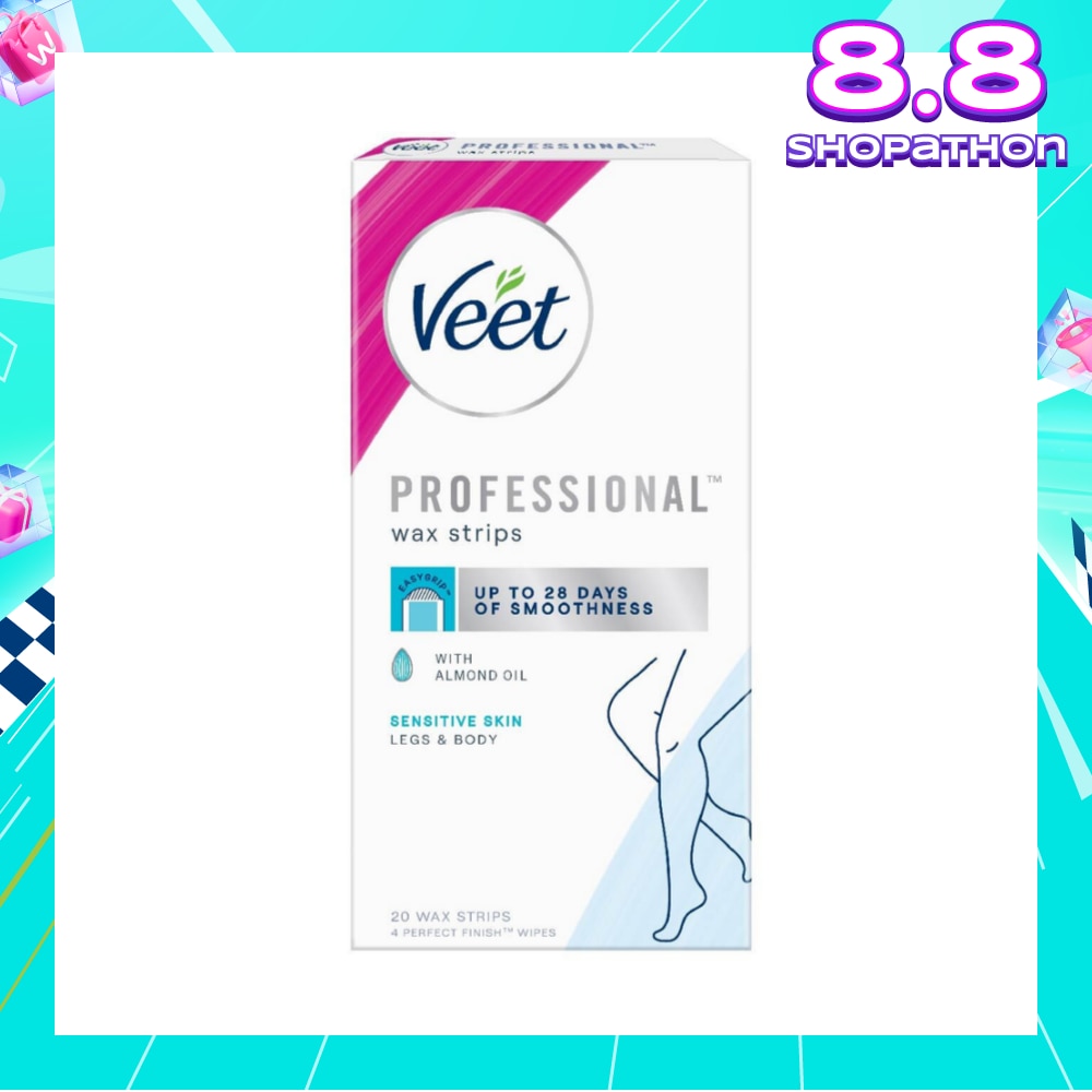 Hair Removal Wax Strips Sensitive Skin 20s