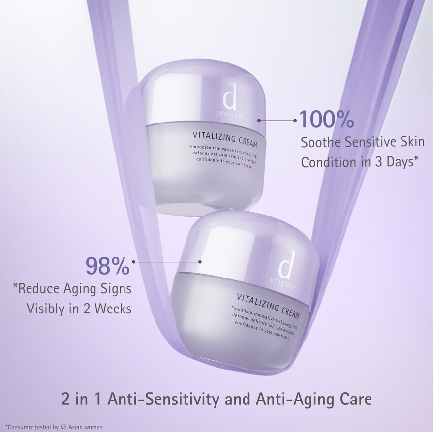 Vitalizing Cream Set For Mature Skin (Essence In Cleansing Foam + Vital Act Lotion + Emulsion + Vitalizing Cream) 1s