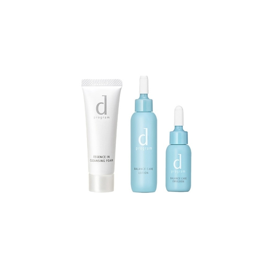 Balance Care Set For Combination Skin (Essence In Cleansing Foam + Balance Care Lotion + Emulsion) 1s