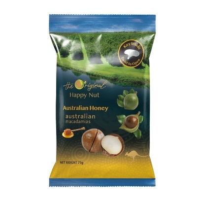 HAPPY NUT - Australian Honey Macadamia Nuts 75g image