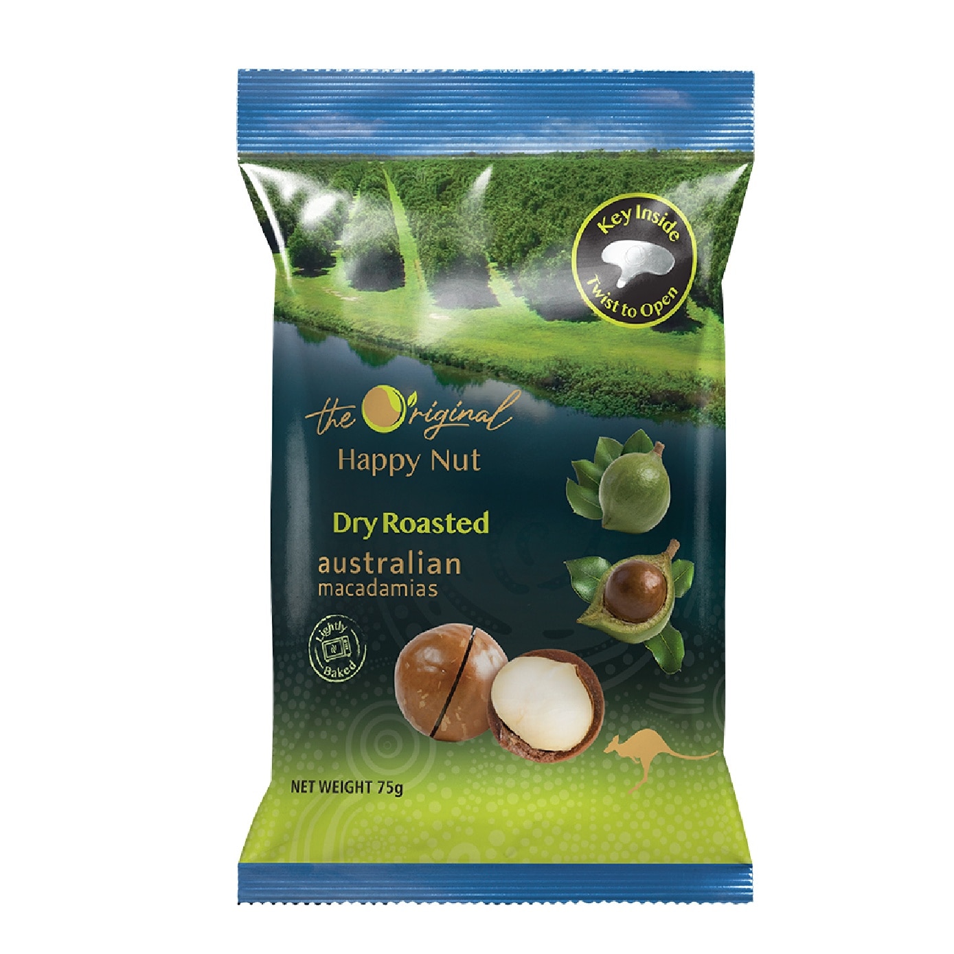Dry Roasted Macadamia Nuts 75g image