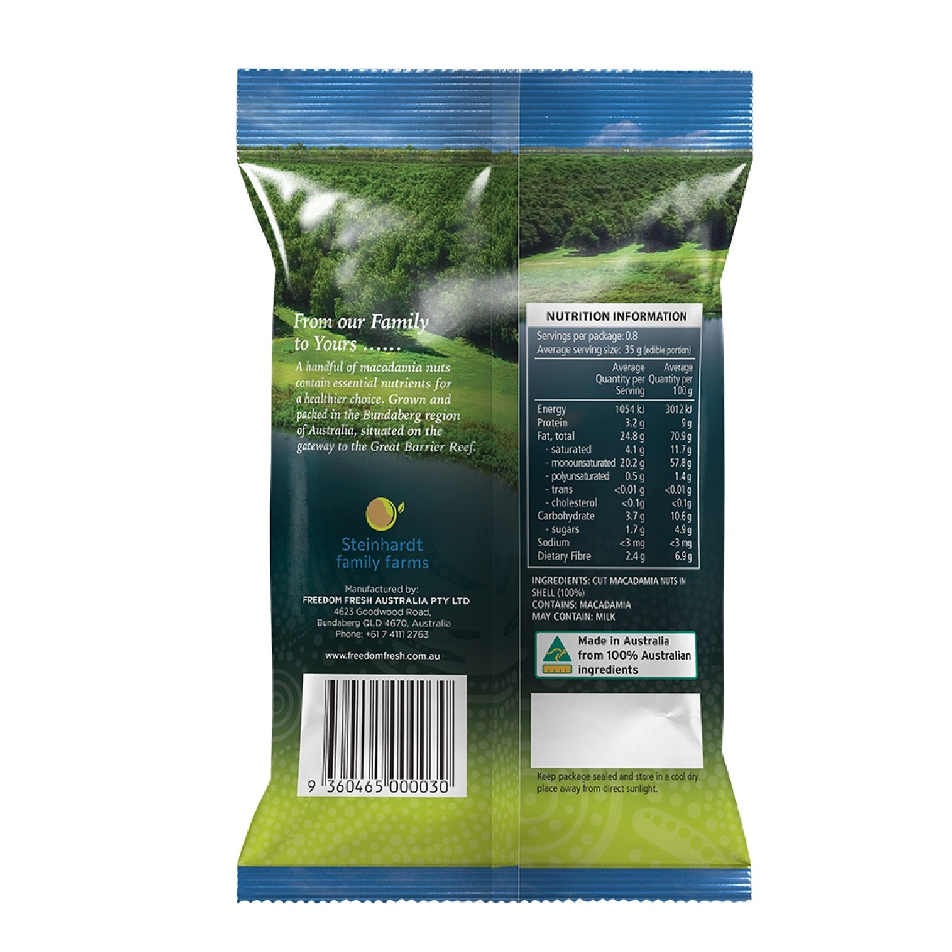 Dry Roasted Macadamia Nuts 75g image