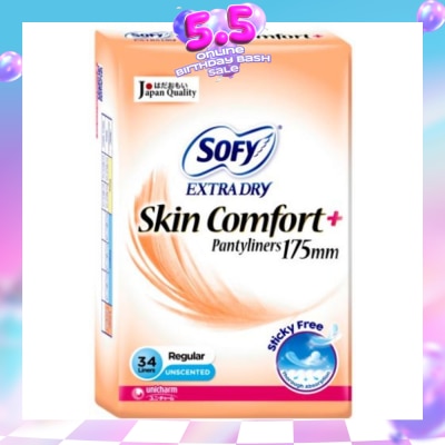 SOFY - Extra Dry Pantyliners 175mm 34's