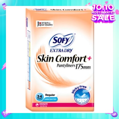 SOFY Extra Dry Pantyliners 175mm 34's