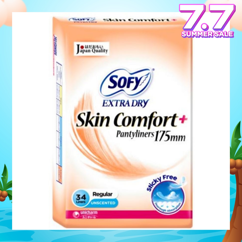 Extra Dry Pantyliners 175mm 34's