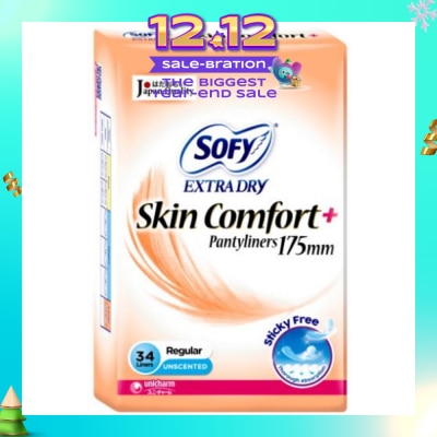 SOFY Extra Dry Pantyliners 175mm 34's