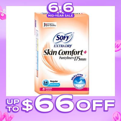 SOFY - Extra Dry Pantyliners 175mm 34's