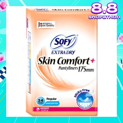 SOFY Extra Dry Pantyliners 175mm 34's