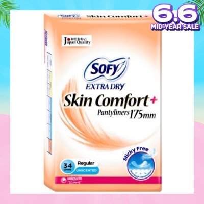 SOFY Extra Dry Pantyliners 175mm 34's