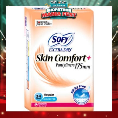 SOFY - Extra Dry Pantyliners 175mm 34's