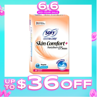 SOFY - Extra Dry Pantyliners 175mm 34's