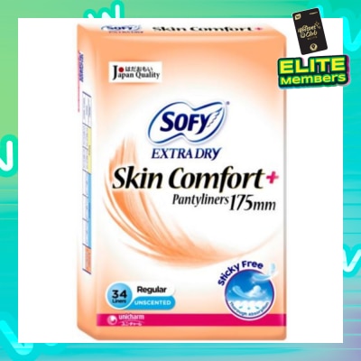 SOFY Extra Dry Pantyliners 175mm 34's