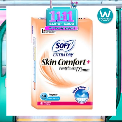 SOFY Extra Dry Pantyliners 175mm 34's image
