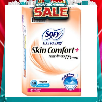 SOFY - Extra Dry Pantyliners 175mm 34's