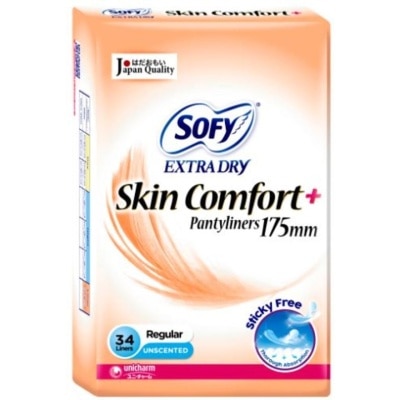 SOFY Extra Dry Pantyliners 175mm 34's