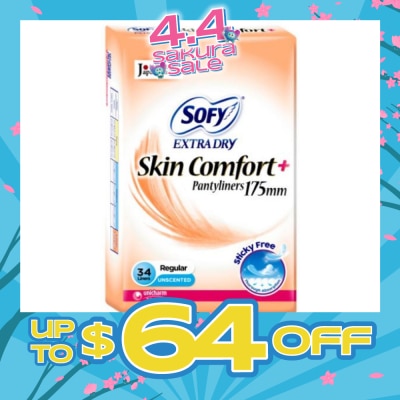 SOFY - Extra Dry Pantyliners 175mm 34's