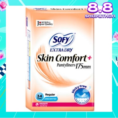 SOFY Extra Dry Pantyliners 175mm 34's