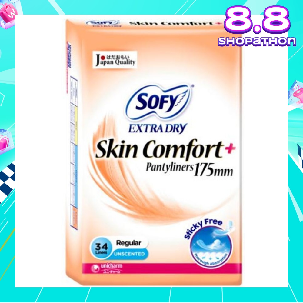 Extra Dry Pantyliners 175mm 34's