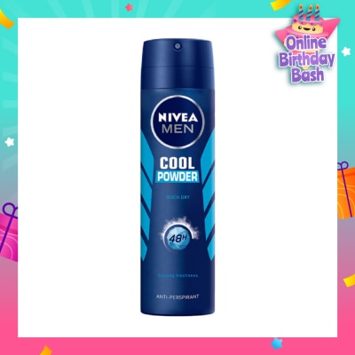 NIVEA MEN COOL POWDER DEODORANT SPRAY 150ML