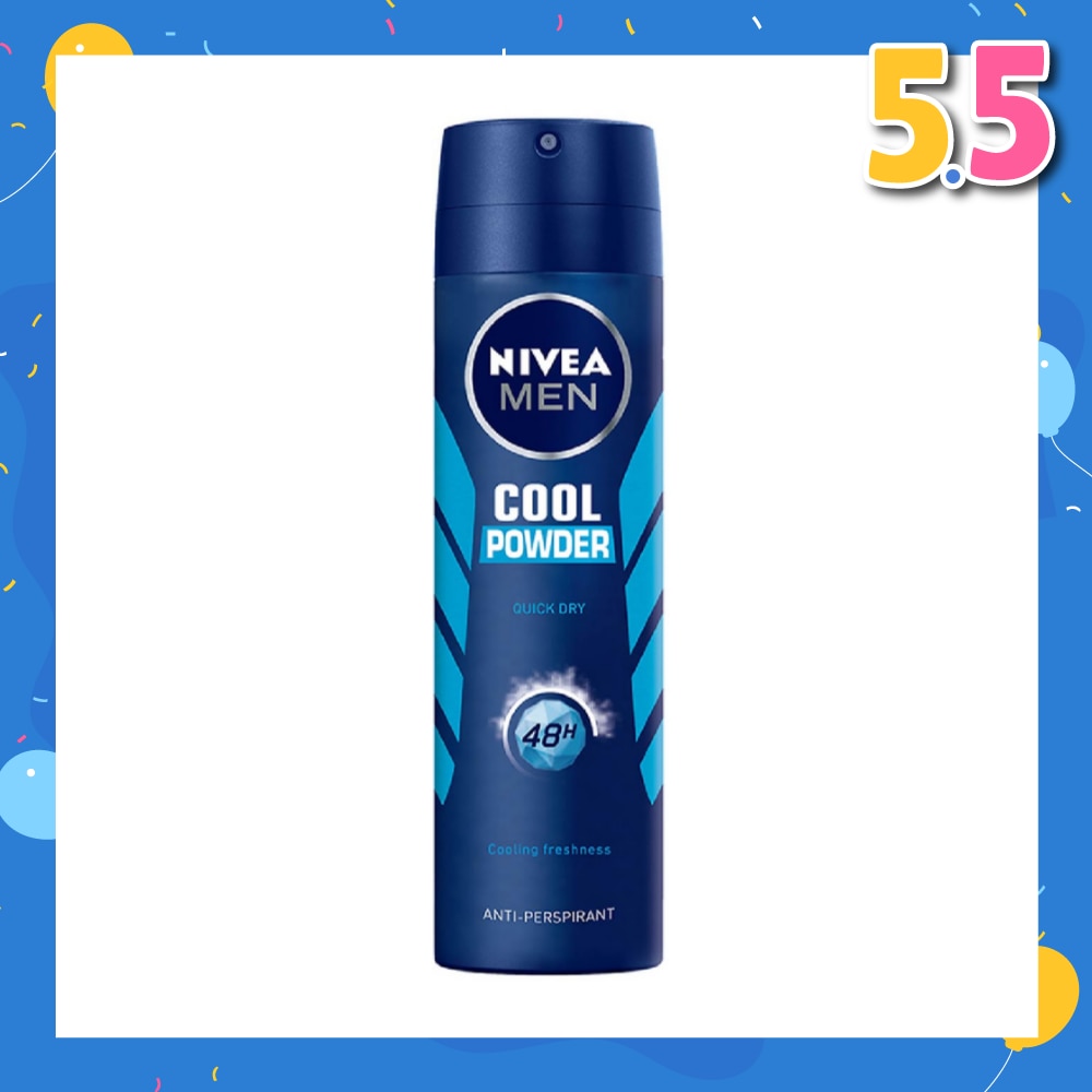 MEN COOL POWDER DEODORANT SPRAY 150ML