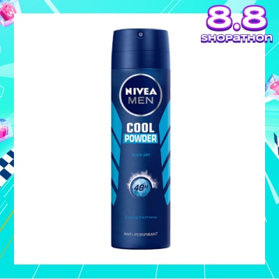NIVEA MEN COOL POWDER DEODORANT SPRAY 150ML