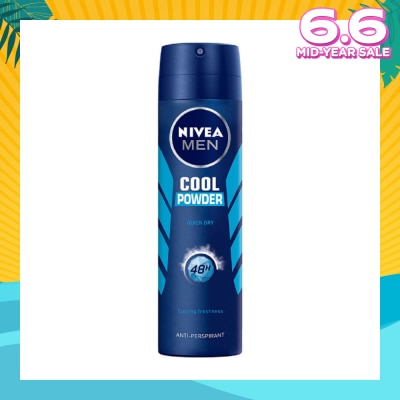 NIVEA MEN COOL POWDER DEODORANT SPRAY 150ML
