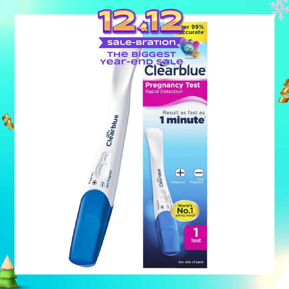 Rapid Detection Pregnancy Test (Over 99% Accurate + Clear Results) 1s