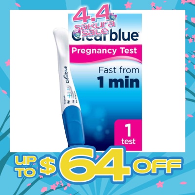 CLEARBLUE - Rapid Detection Pregnancy Test (Over 99% Accurate + Clear Results) 1s