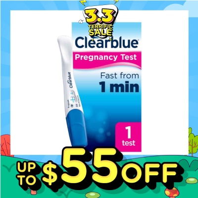CLEARBLUE Rapid Detection Pregnancy Test (Over 99% Accurate + Clear Results) 1s