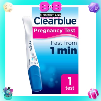 CLEARBLUE - Rapid Detection Pregnancy Test (Over 99% Accurate + Clear Results) 1s