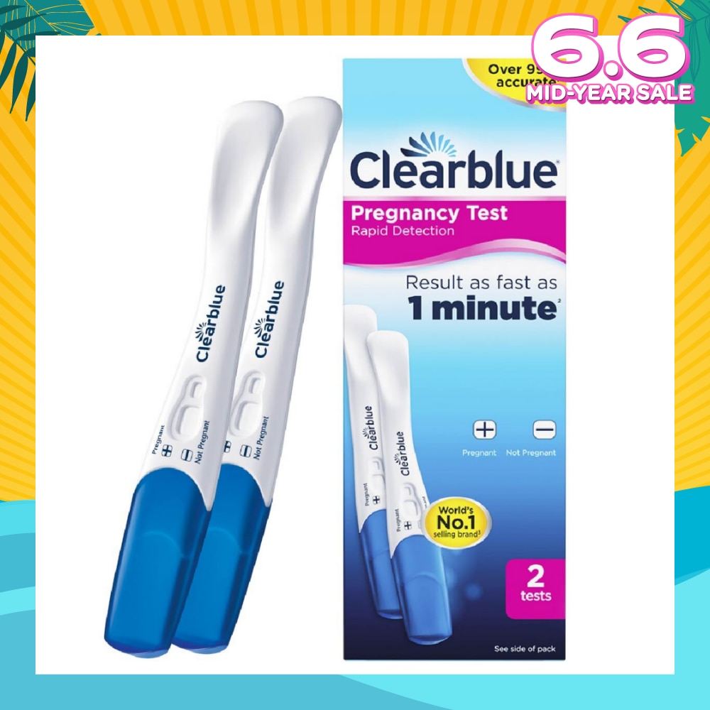 Rapid Detection Pregnancy Test (Over 99% Accurate + Clear Results) 2s