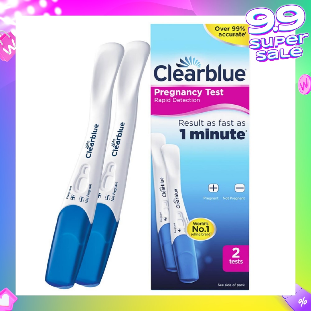 Rapid Detection Pregnancy Test (Over 99% Accurate + Clear Results) 2s
