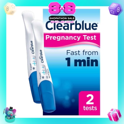 CLEARBLUE - Rapid Detection Pregnancy Test (Over 99% Accurate + Clear Results) 2s
