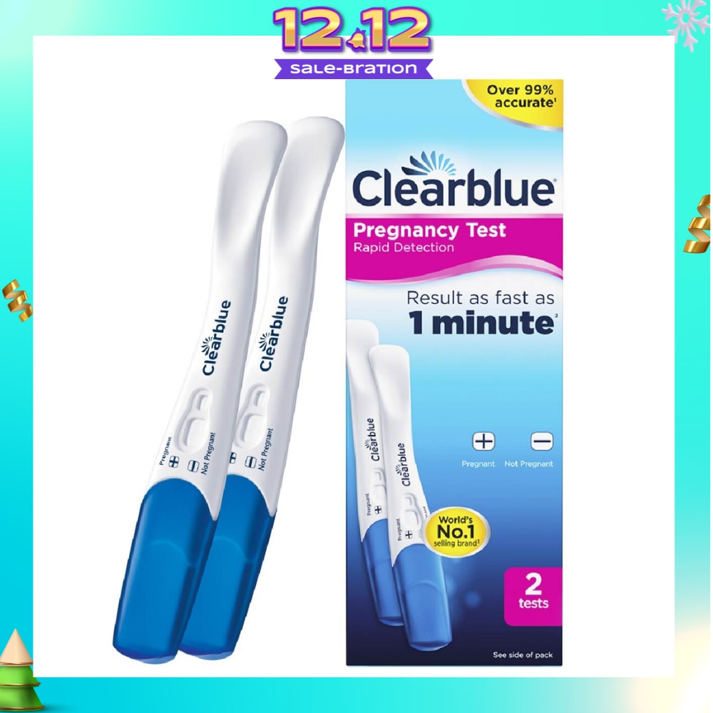 Rapid Detection Pregnancy Test (Over 99% Accurate + Clear Results) 2s
