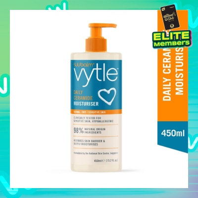 VYTLE Daily Ceramide Moisturiser 450ml