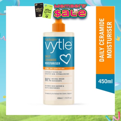 VYTLE - Daily Ceramide Moisturiser 450ml