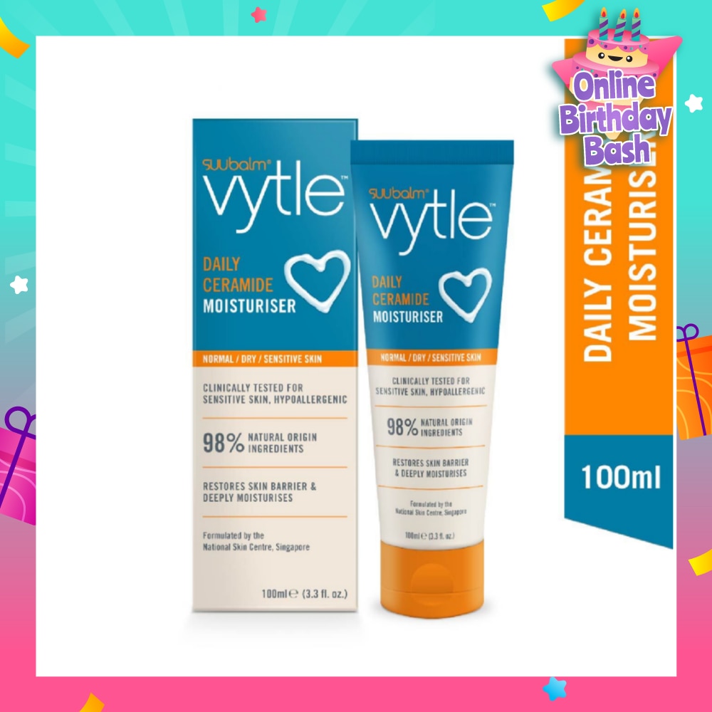 Daily Ceramide Moisturiser (For Normal / Dry / Sensitive Skin) 100ml