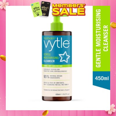 VYTLE Gentle Moisturising Cleanser 450ml