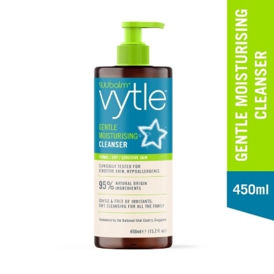 VYTLE Gentle Moisturising Cleanser (For Normal / Dry / Sensitive Skin) 450ml