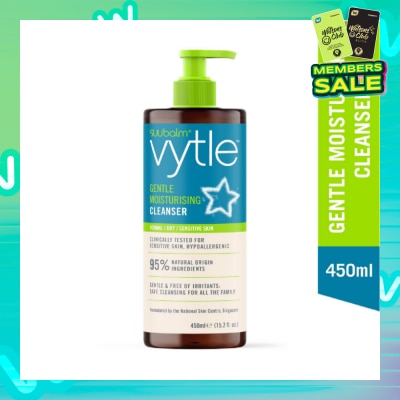 VYTLE Gentle Moisturising Cleanser 450ml