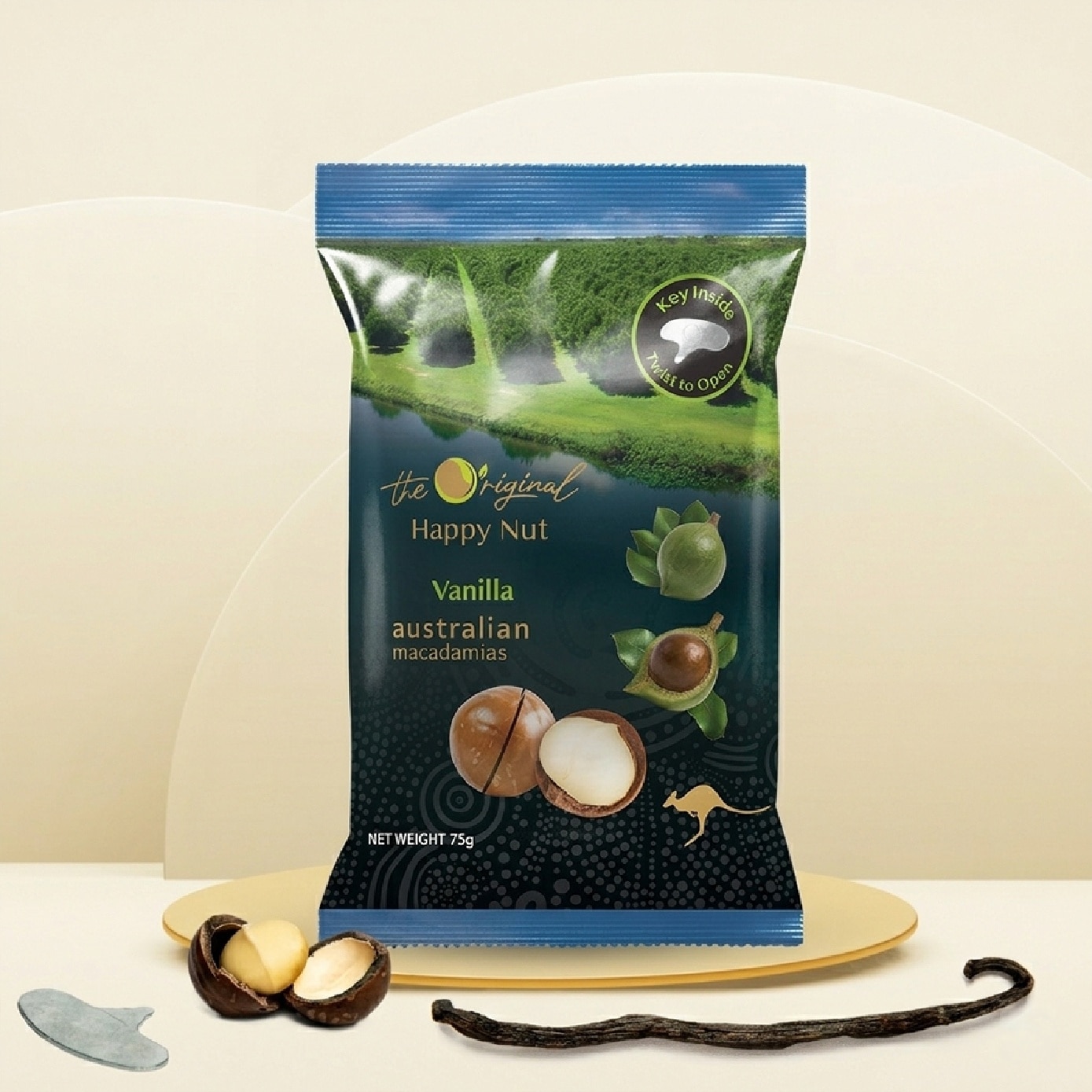 Vanilla Macadamia Nuts 75g image
